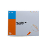 Intrasite Gel Hydrogel Wundreiniger 10x8g PZN 07537252